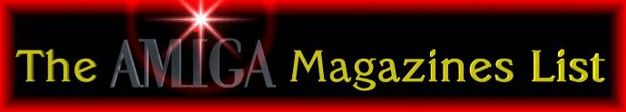 Amiga Magazine List
